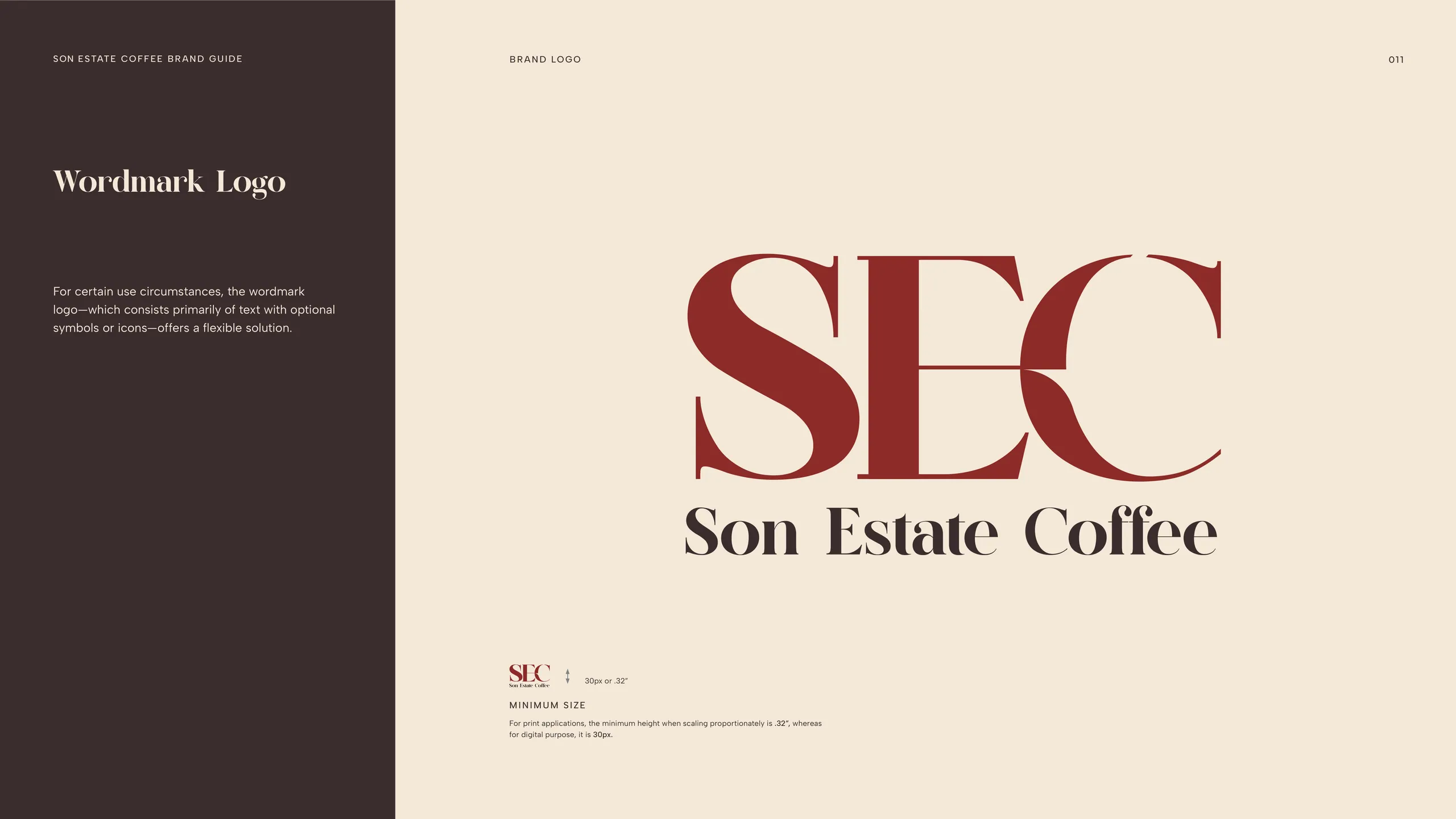 Son Estate Coffee brand identity 4